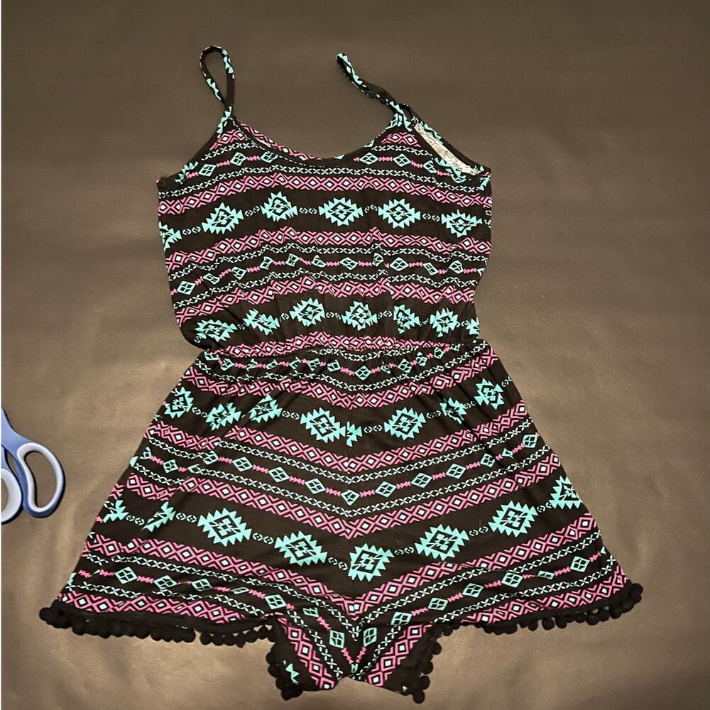 Emmas Closet Small Southwest Romper NWOT